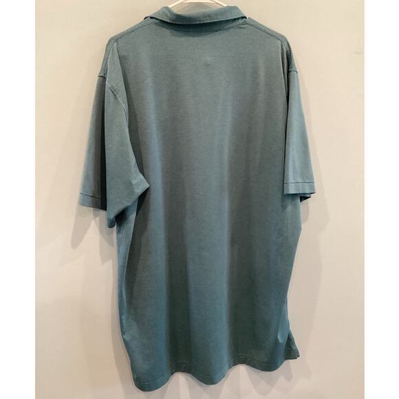 Peter Millar Mens Summer Comfort Polo XL Extra Large Blue Striped Preppy Classic - Picture 5 of 10